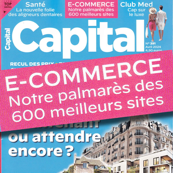 CAPITAL : Palmarès e-commerce 2024